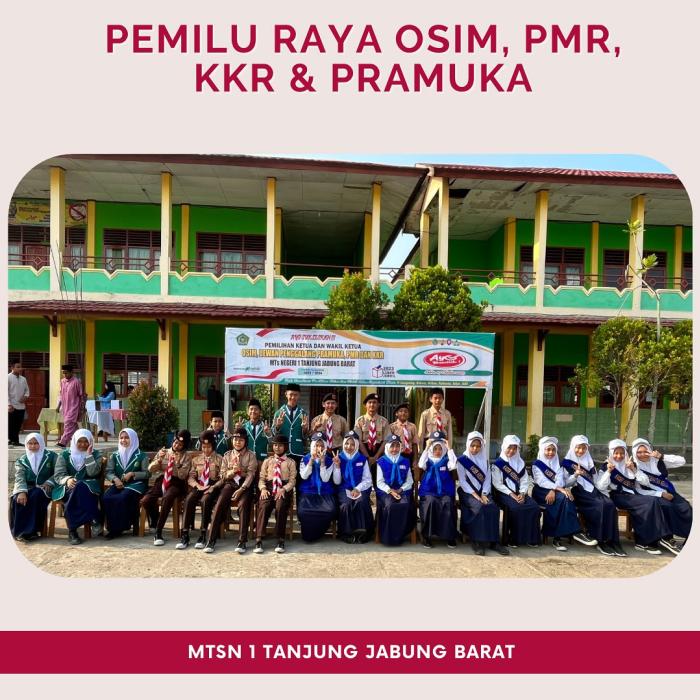 Pemilu Raya OSIM, KKR, PMR, dan Pramuka