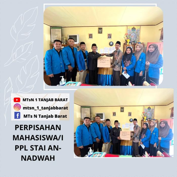 Perpisahan Mahasiswa/i PPL STAI An-Nadwah tahun 2023