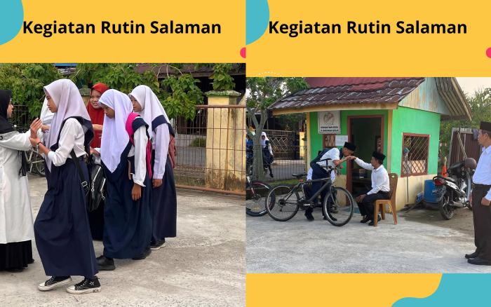 Kegiatan Bersalaman sebagai Proses Pembentukan Karakter