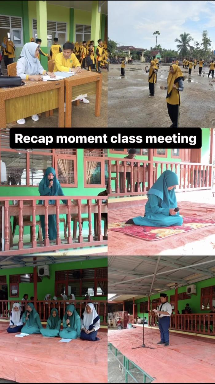 Daftar Pemenang Class Meeting MTsN 1 Tanjung Jabung Barat semester 1 Tahun Ajaran 2023/2024