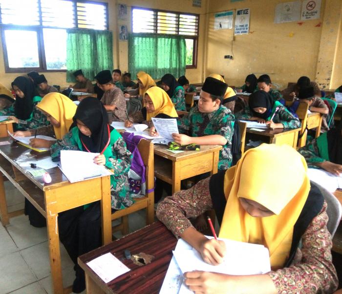 EVALUASI BELAJAR SEMESTER II (GENAP) MTs NEGERI 1 KUALA TUNGKAL KAB. TANJUNG JABUNG BARAT TAHUN PELAJARAN 2017/2018