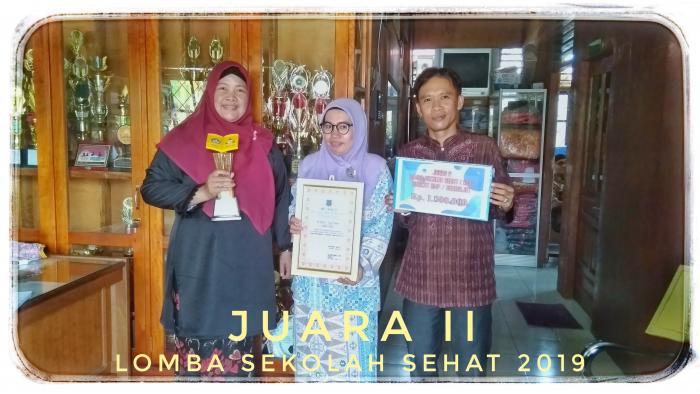 Raih Juara 2 Lomba Sekolah Sehat Tingkat Kecamatan tahun 2019