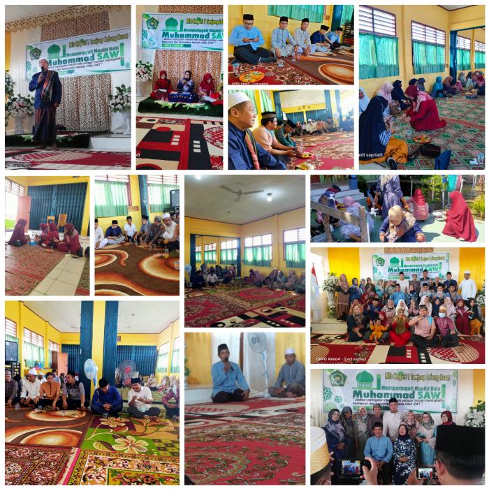 Peringatan Maulid Nabi Muhammad SAW 1442 H/2020 M di MTsN 1 tanjung jabung Barat