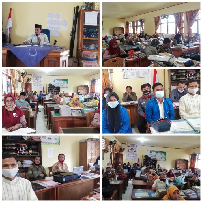Rapat Persiapan Pembelajaran Dalam Jaringan di semeter Genap