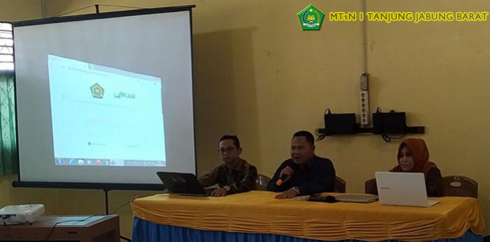 BIMTEK eRKAM | MTs Negeri 1 Tanjung Jabung Barat
