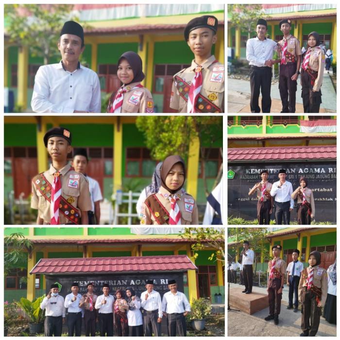 Upacara Pelepasan Jambore Nasional Tahun 2022