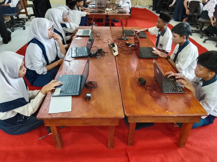 Persiapan Matang, MTsN 1 Tanjab Barat Gelar Geladi Bersih TKA 2026