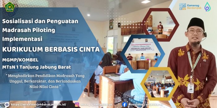 Sinergi Menuju Madrasah Unggul, MTsN 1 Tanjab Barat Gelar Sosialisasi Kurikulum Berbasis Cinta Sinergi Menuju Madrasah Unggul, MTsN 1 Tanjab Barat Gelar Sosialisasi Kurikulum Berbasis Cinta