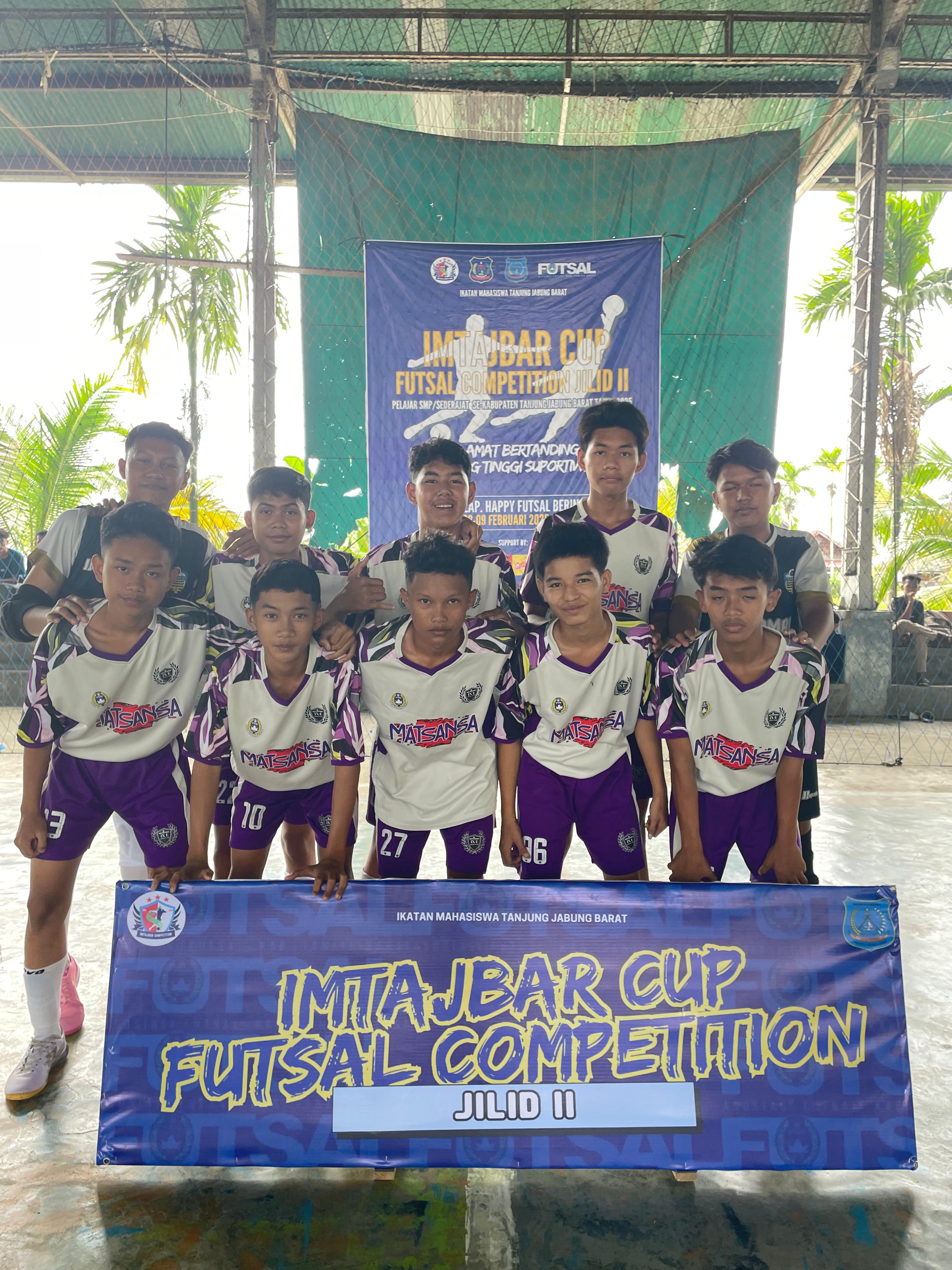 Tim Futsal MTsN 1 Tanjab Barat Ikuti Turnamen Futsal Se Kabupaten Tanjung Jabung Barat