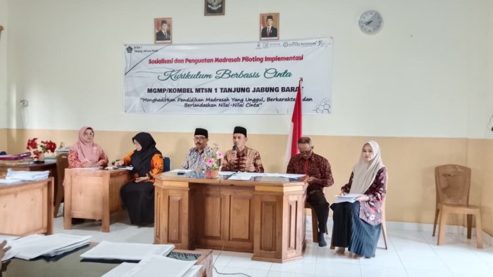 Meningkatkan Mutu Pendidikan, MTsN 1 Tanjung Jabung Barat Gelar Rapat Persiapan Supervisi Meningkatkan Mutu Pendidikan, MTsN 1 Tanjung Jabung Barat Gelar Rapat Persiapan Supervisi