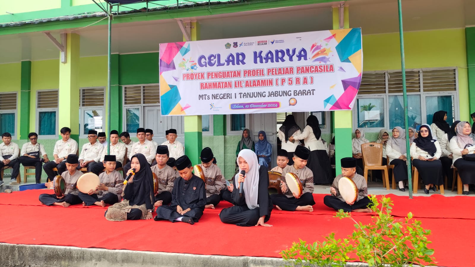 Dibuka Oleh Kepala Madrasah, Gelar Karya P5RA Berlangsung Meriah